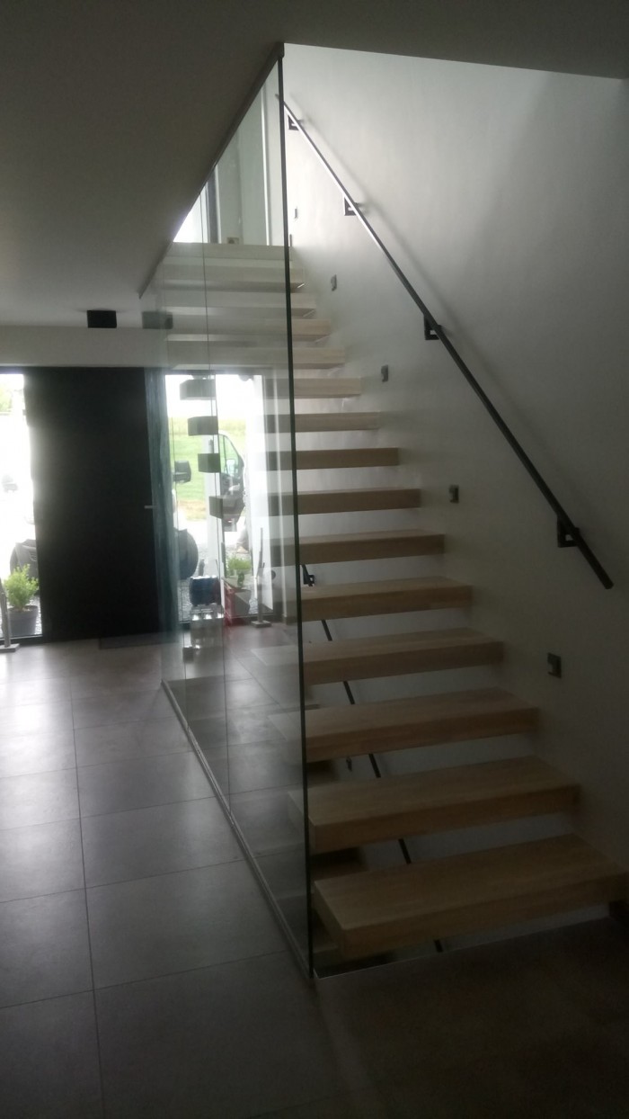 Cloison escalier
