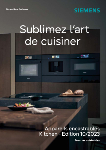 Siemens - Sublimez l'art de cuisiner