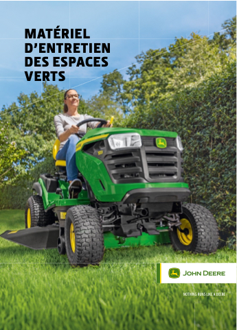 John Deere - Matériel d'entretient des espaces verts