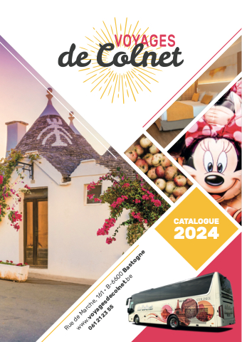 Voyages de Colnet - catalogue 2024