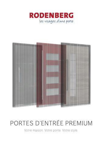 Rodenberg - portes d'entrée premium