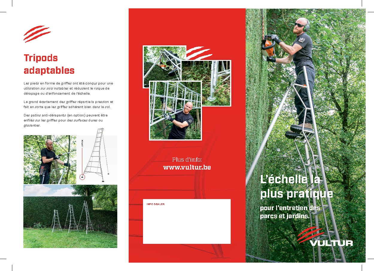 Vultur - Echelles tripods