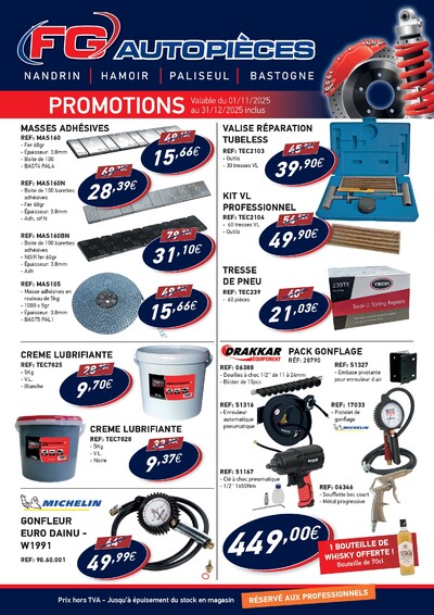 Nos promos du moment