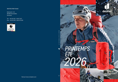 Catalogue Deuter 2026
