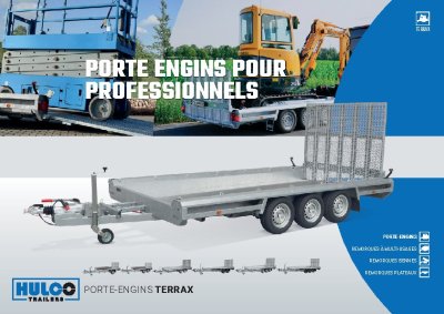 Hulco - Catalogues remorques porte engins
