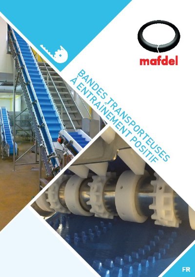 Mafdel - bandes transporteuses  à entrainement positif