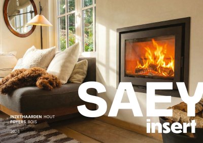 Saey - insert foyer bois 2026
