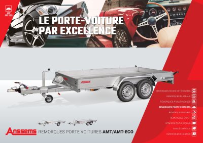 REMORQUES PORTE VOITURES AMT/AMT-ECO