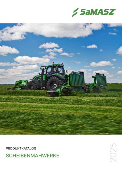 PRODUKTKATALOG SCHEIBENMÄHWERKE
