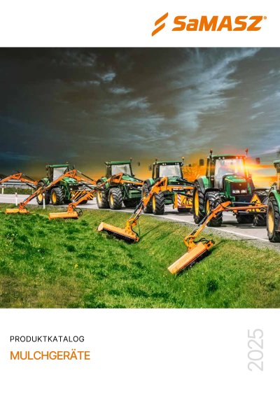 PRODUKTKATALOG MULCHGERÄTE